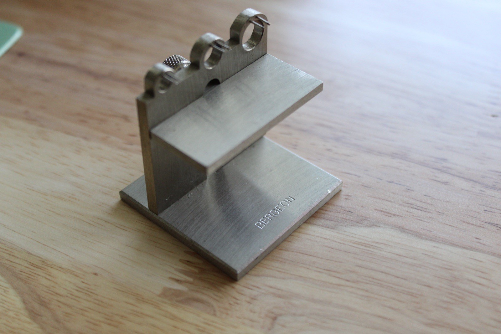 Bergeon 6903 Tool For Filing And Drilling Balance Screws Vintage Watchmaking