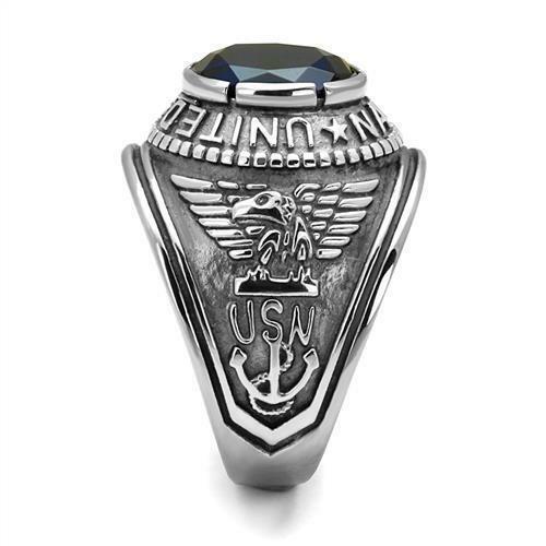 United States US NAVY Ring – USN Seals Military Rings – Surplus of Silver & Gold