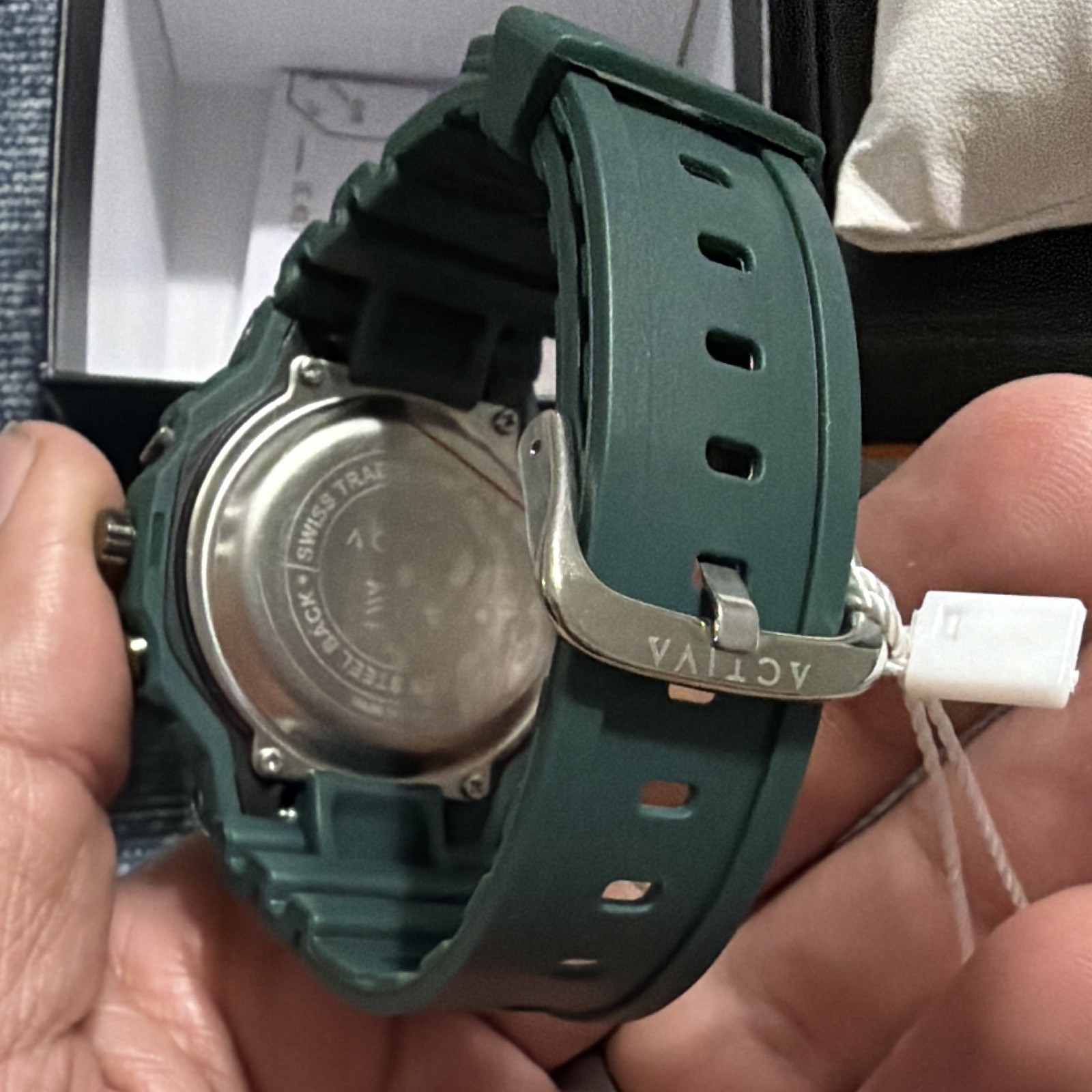 Activa Exon X Invicta Digital Men’s Watch – 48mm. Green (ACW8120-005) NIB