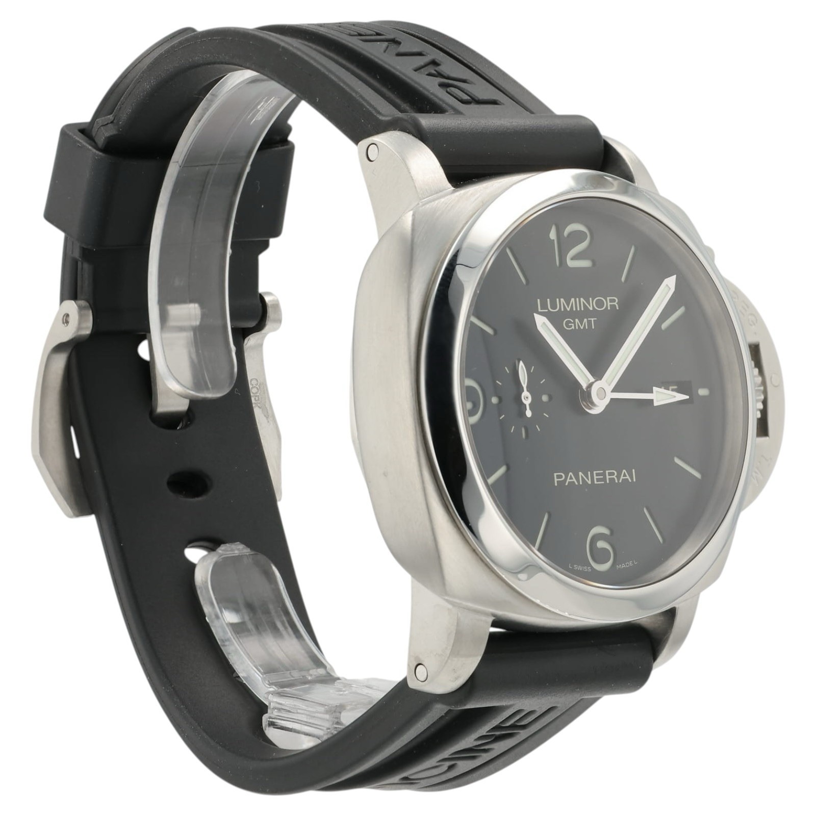 Panerai Luminor GMT Black Dial Stainless Steel 44mm Auto Men’s Watch PAM00320