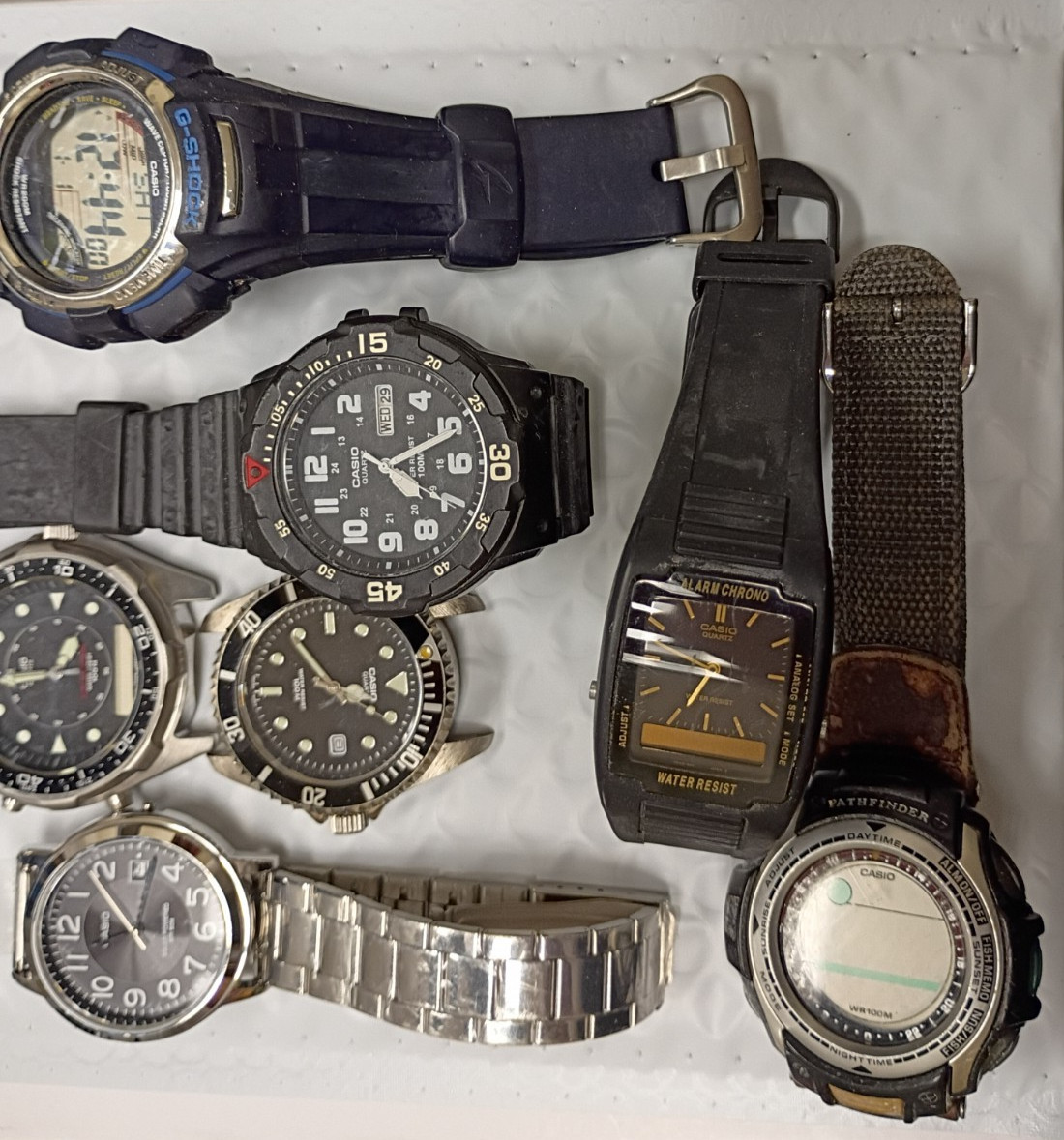 Job Lot 500g G-Shock/Casio Watches Untested