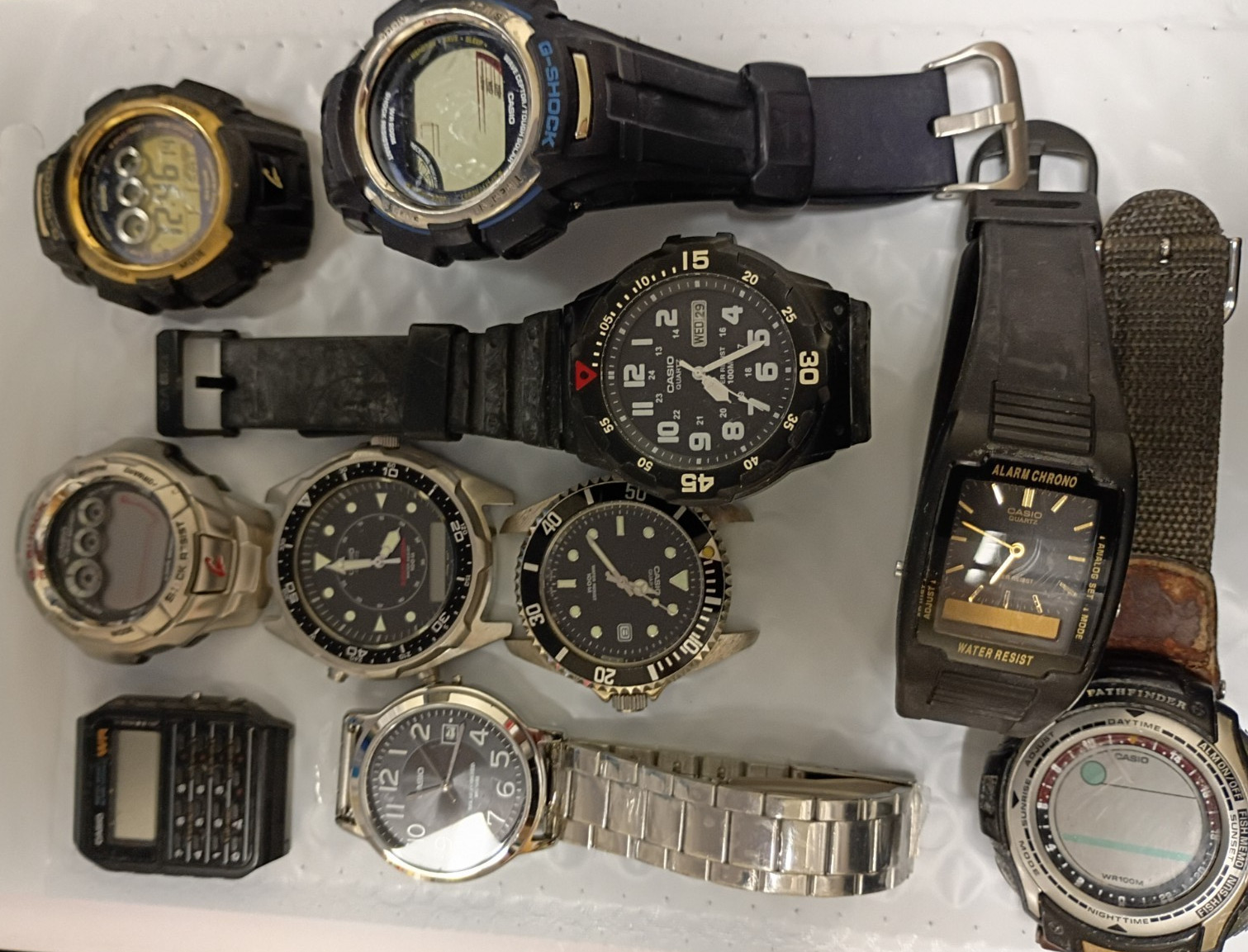 Job Lot 500g G-Shock/Casio Watches Untested