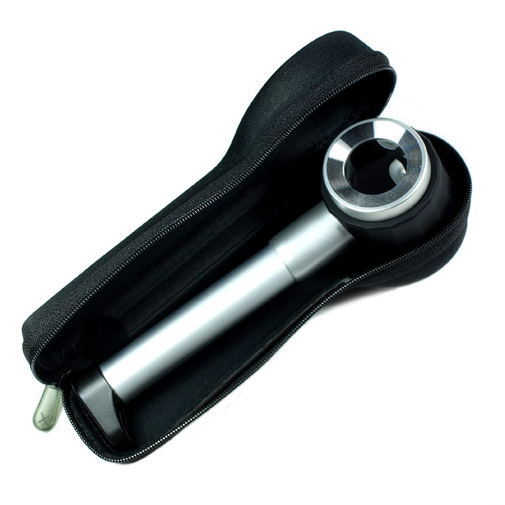 10X Optical glass Magnifier LED Lighted Jeweler loupe with Measure Scale
