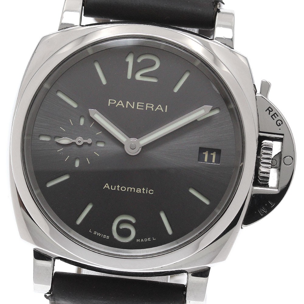 PANERAI Luminor Due PAM00755 3 Days Acciao Gray Dial Automatic Boy’s_956161