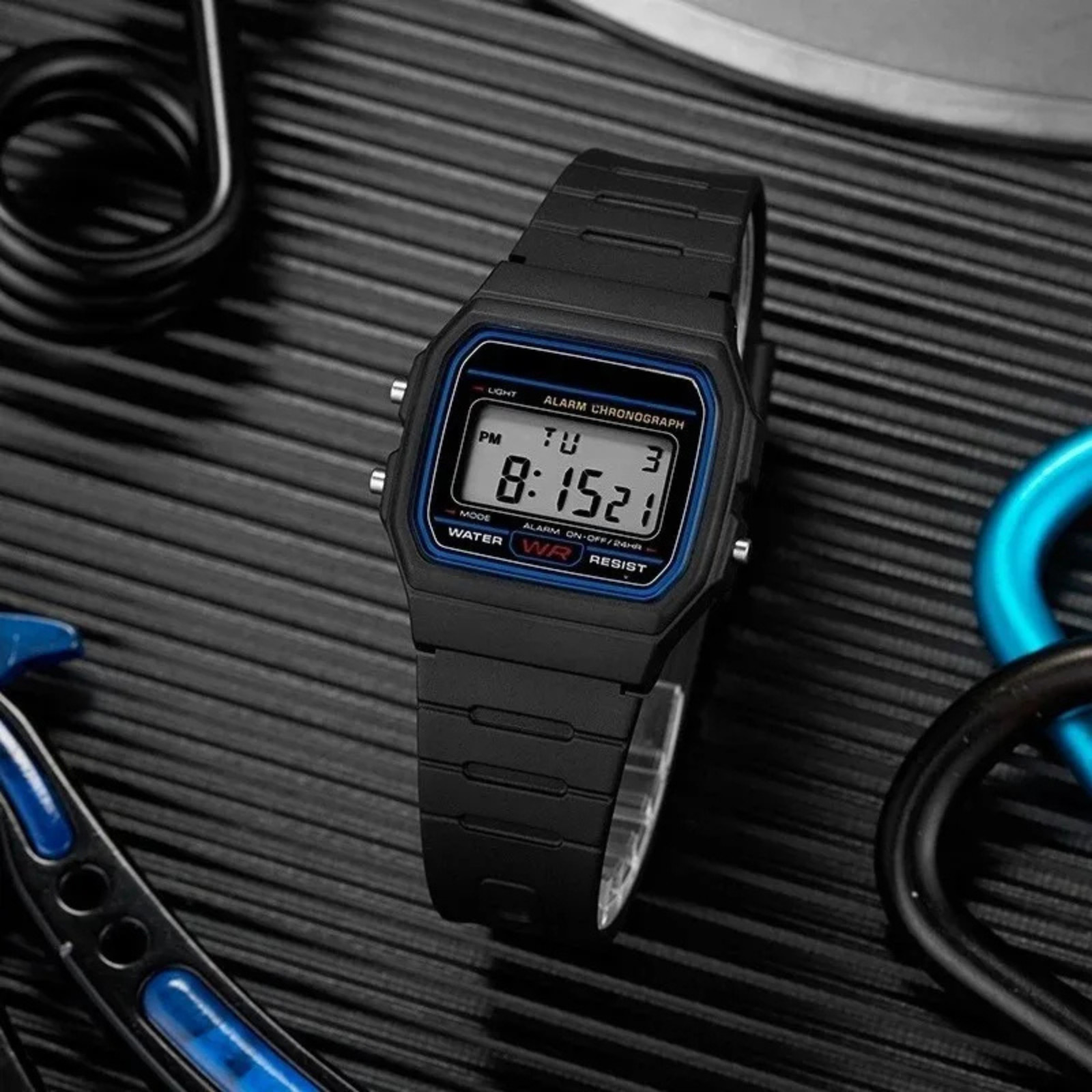 F 91W Classic Digital Resin Strap Watch Stopwatch Chronograph Sport Unisex Men