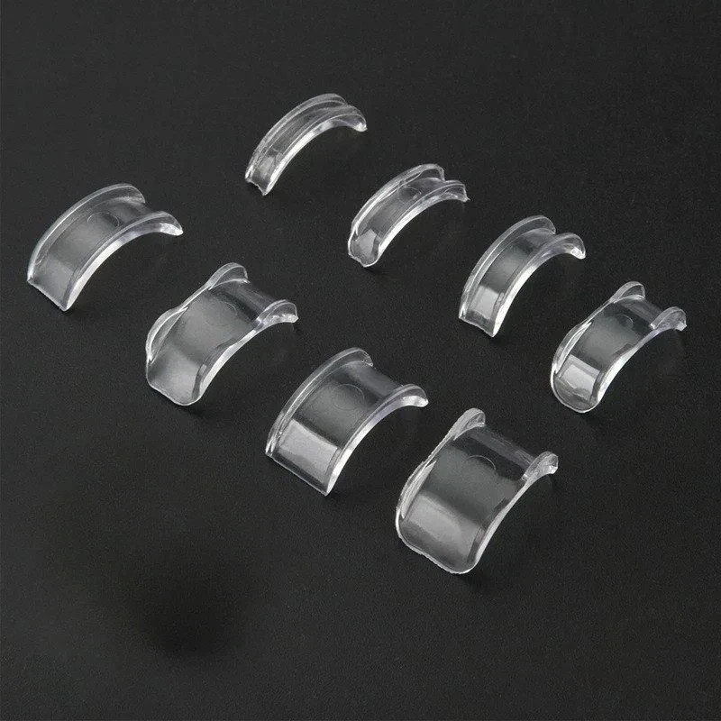 8 Sizes Clear Silicone Ring Sizer Invisible Adjuster Anti-Loss for Loose Rings
