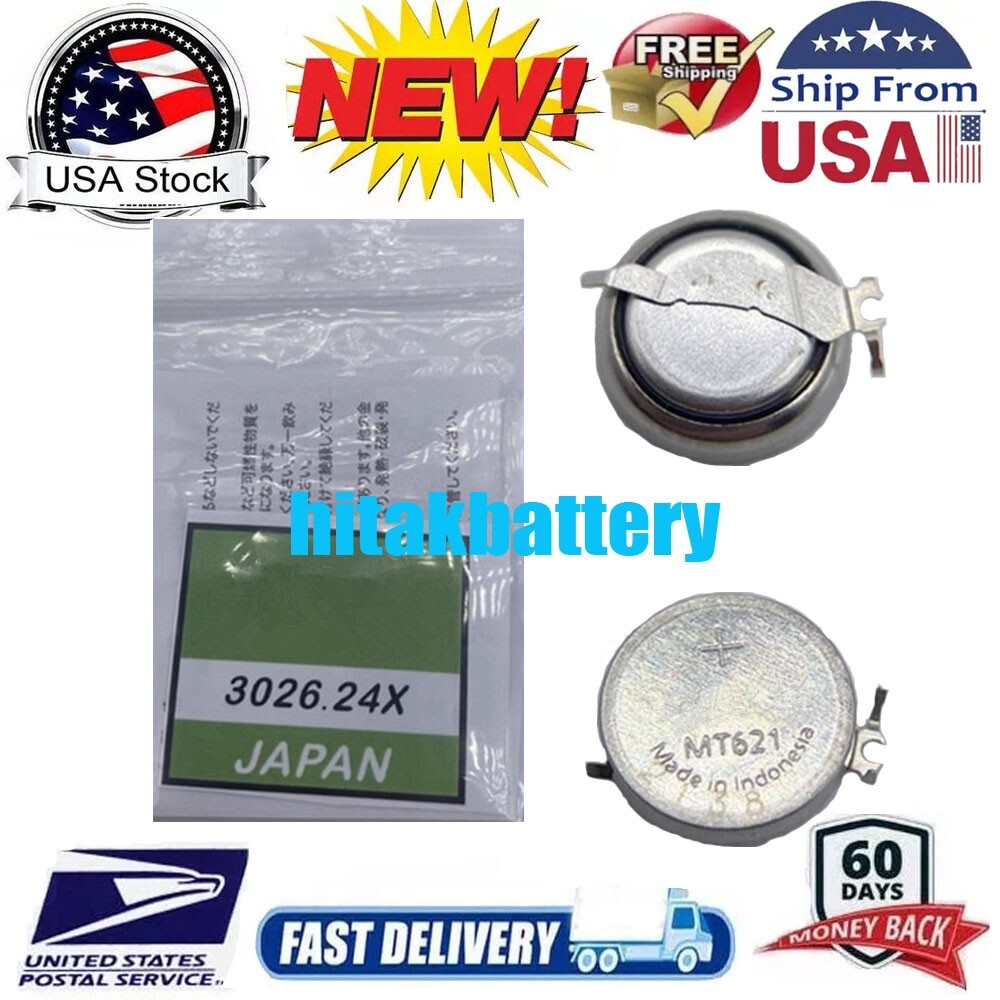 MT621 3026 24X 3026-24X 302624X Capacitor for SEIKO V137 & V138