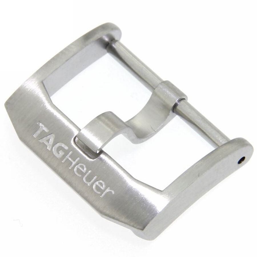 Tag Heuer Brushed Stainless Steel Tang Buckle Fits Formula 1 18mm Bands FC1066