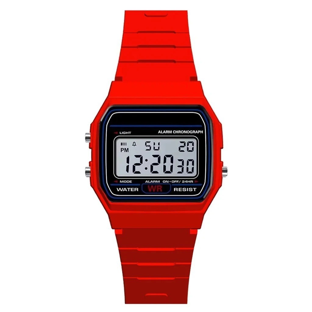 Luxury Military Analog‑Digital Sport Watch LED Waterproof for Men Women Kids