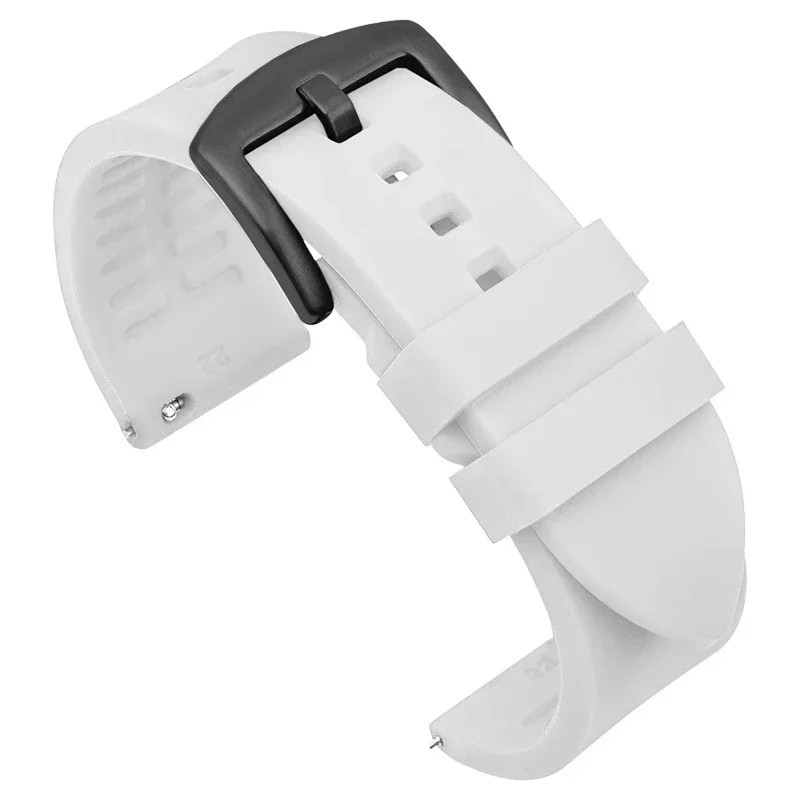 18mm 20mm 22mm Soft Silicone Watch Band Divers Replacement Strap Quick Release