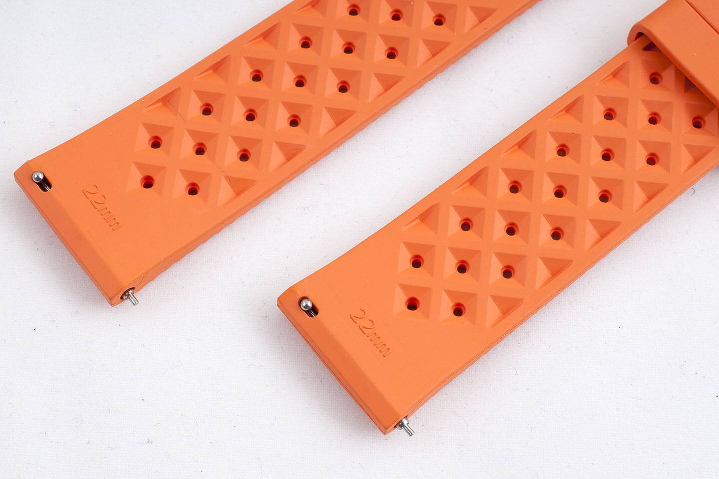 FKM Rubber Tropical Quick Release Watch Strap Band Dive Silicone Replacement SKX