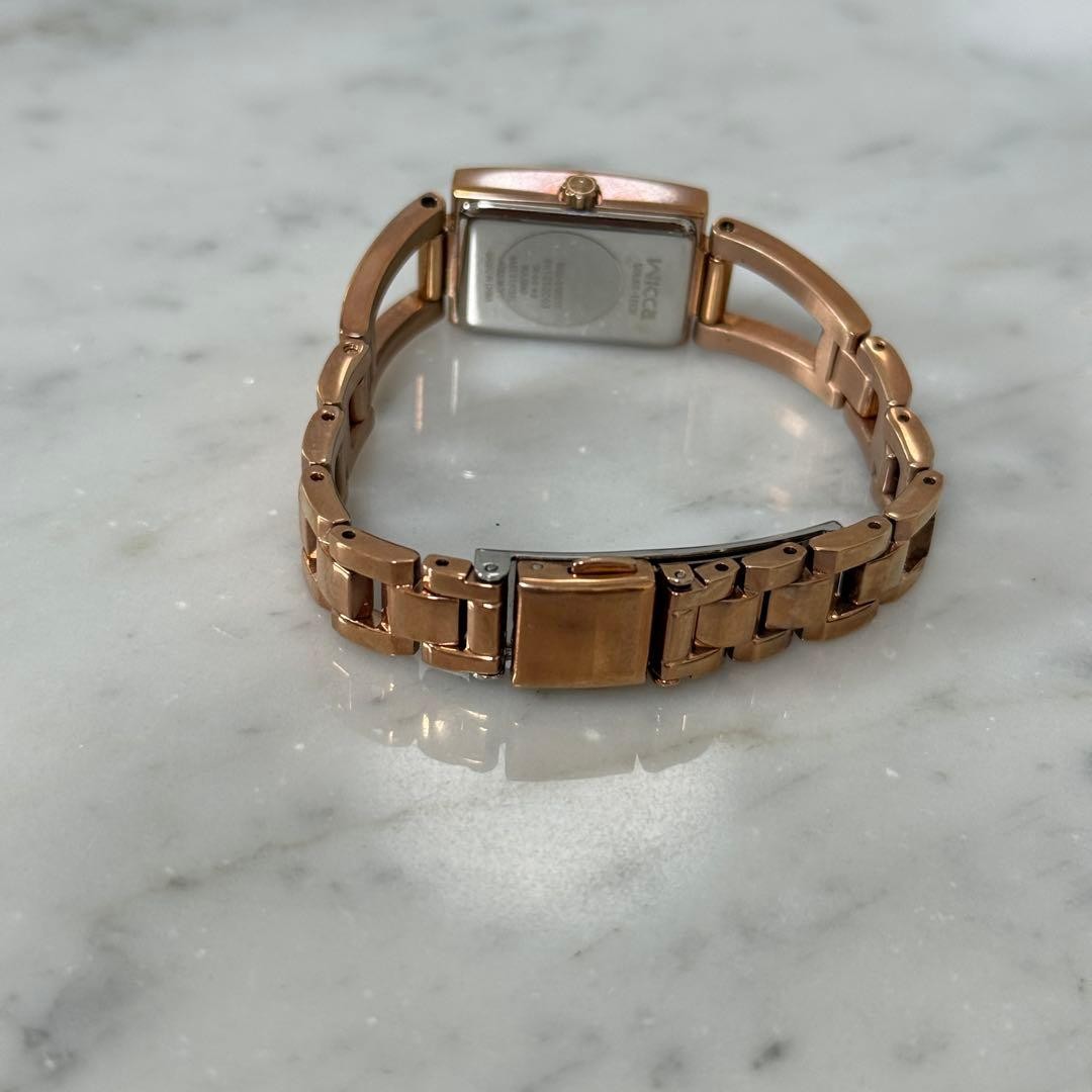 CITIZEN Wicca Solar-Powered Watch, Pink Gold