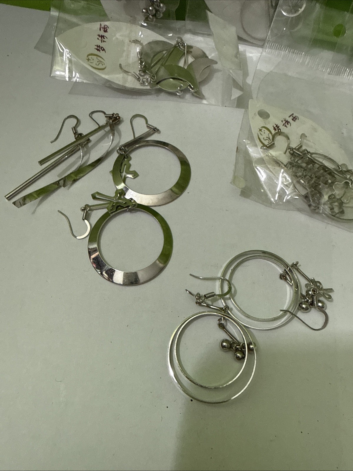 14 Earing Unsorted Huge Lot Jewelry New Junk & Wear Resell