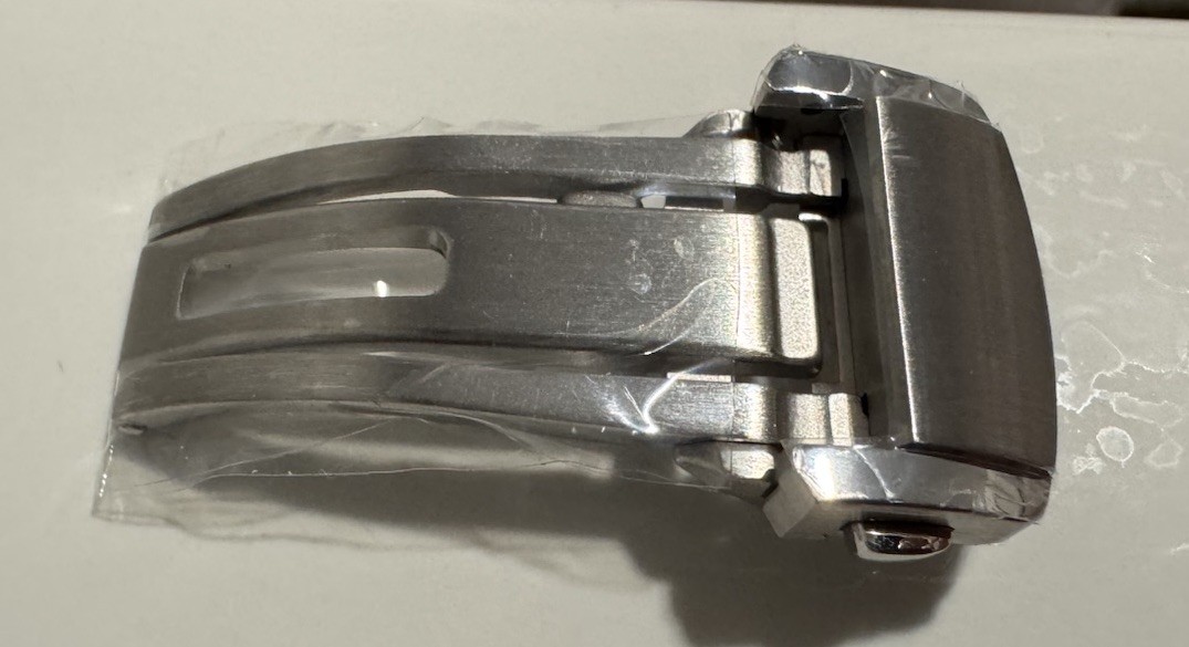 18mm Stainless Steel Watch Deployment Clasp Buckle With Fine Micro Adjustments
