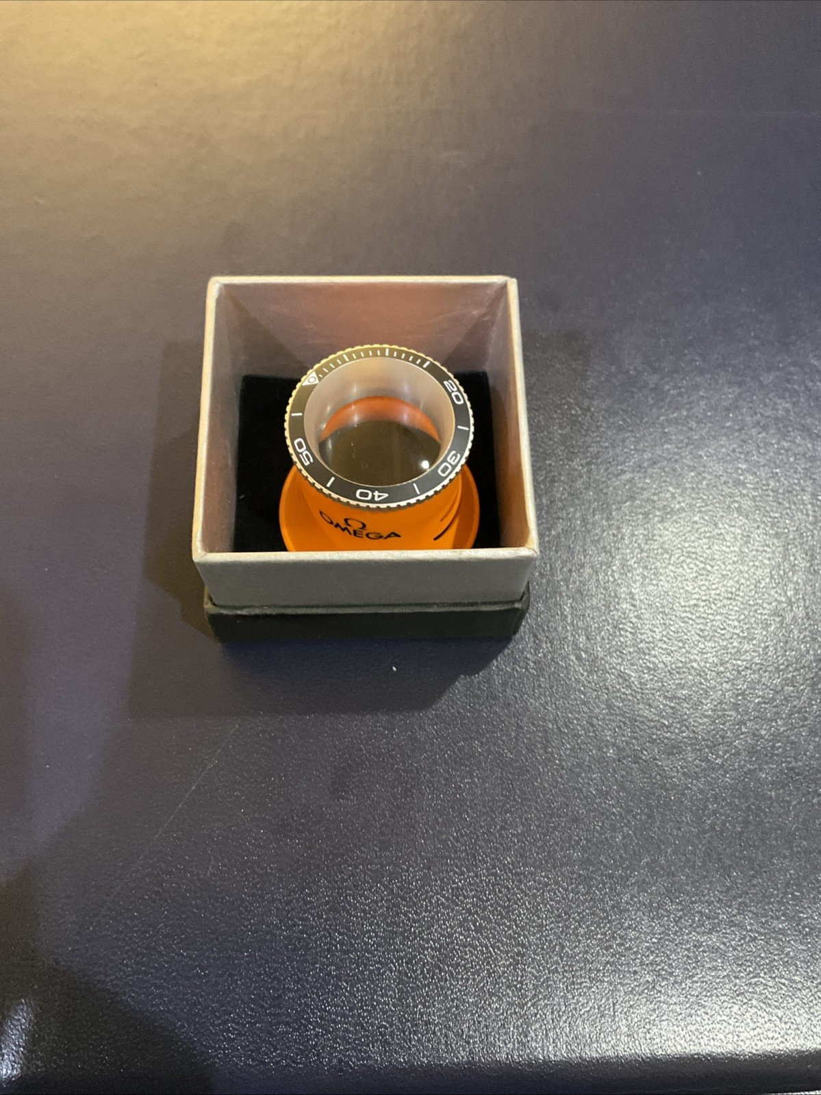 Original Omega Seamaster Planter Ocean Magnifying Glass Loupe
