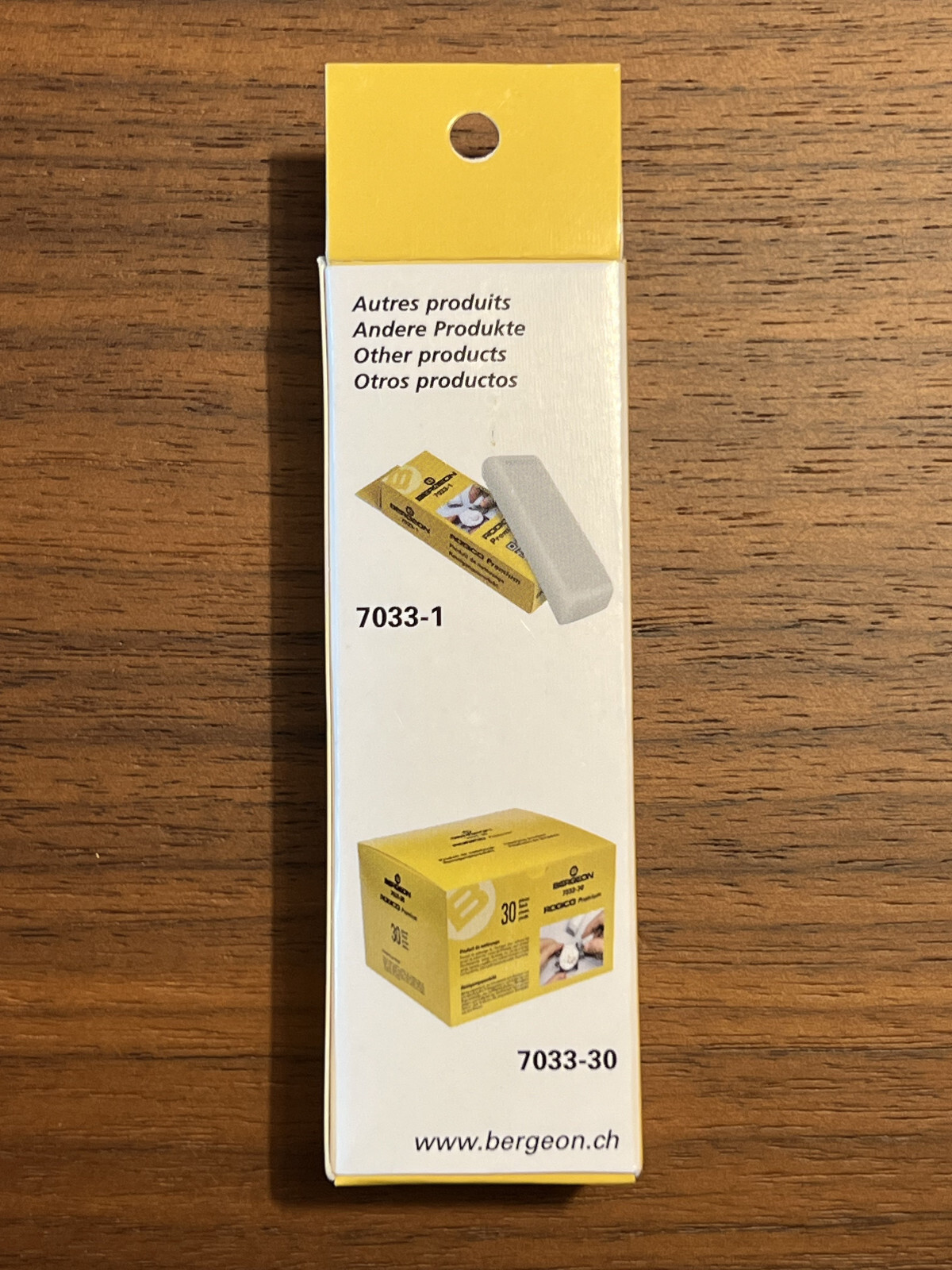 Original Bergeon Rodico 6033 Watch Cleaning Product