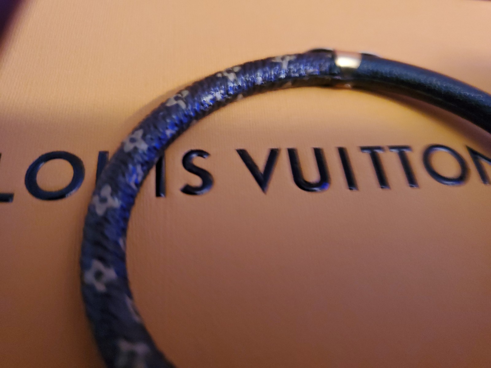 LOUIS VUITTON Leather Bracelet Monogram Colorful Just Beautifull Awesome Luxury