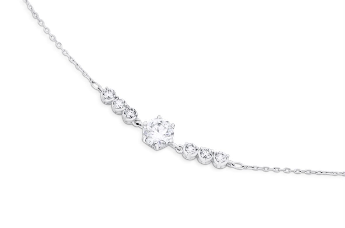 Francis Claire Florence Moissanite Bracelet 1.15ct DEF color