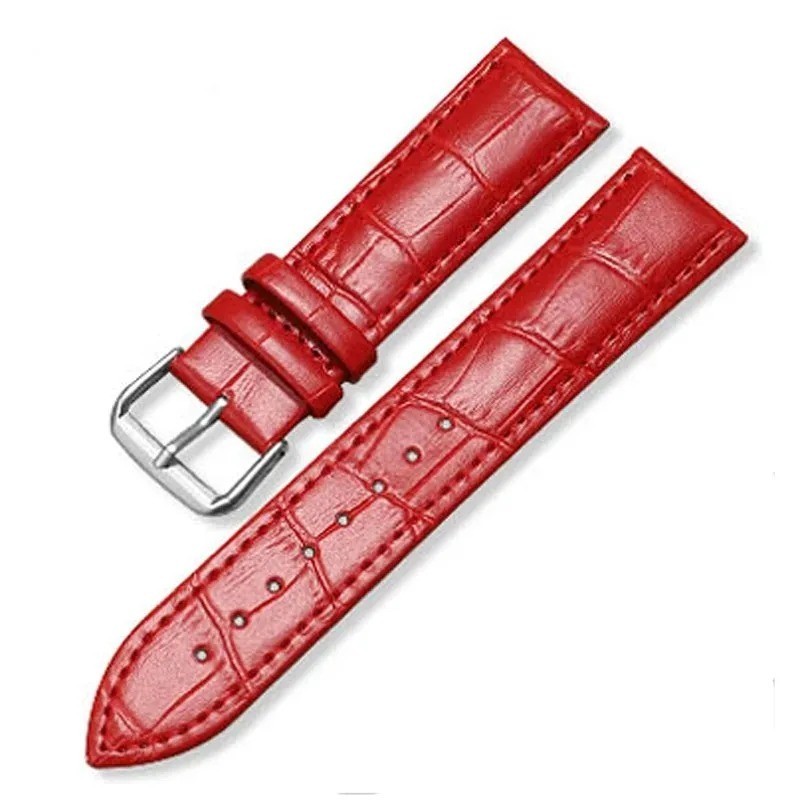 Genuine Leather Mens Watch Strap Band Brown Black 12mm 14mm 16mm 18mm 20mm 22mm