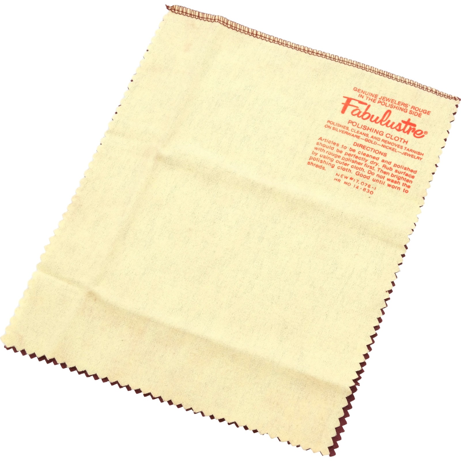 Fabulustre Jewelry Polishing Cloth 9″ x 11″ Gold Silver Platinum