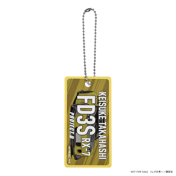 Angel Clover Initial D 30th Anniversary Keisuke RX-7 FD3S Yellow IN40-FD3S Japan