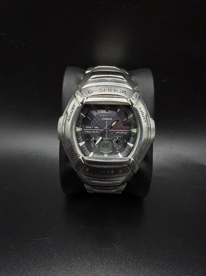 Casio G-Shock GW-1401D SOLAR Wave Ceptor mens digital & analog Watch ✅WORKING ✅