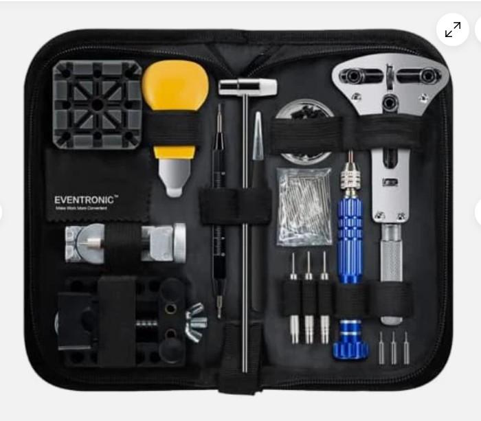 Eventronic Professional Watch Repair Kit & Battery Replacement Tool Set