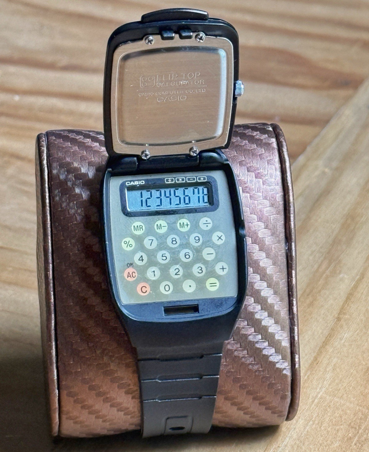 Casio FTP-10 Flip Top Watch *READ DESCRIPTION*