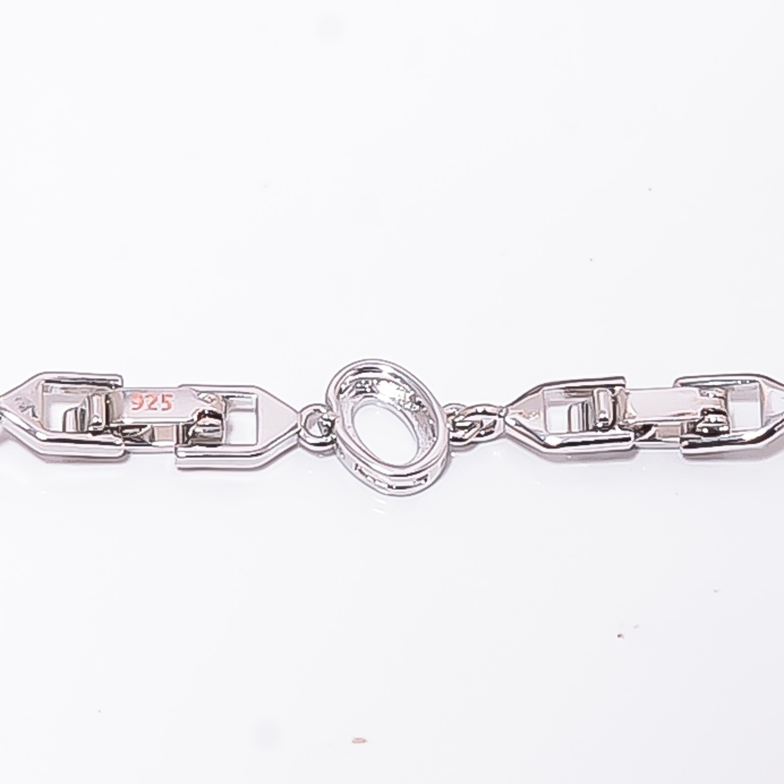 Blue Sapphire – Simulated 925 Sterling Silver Adjustable Bracelet 7-8″ B130519