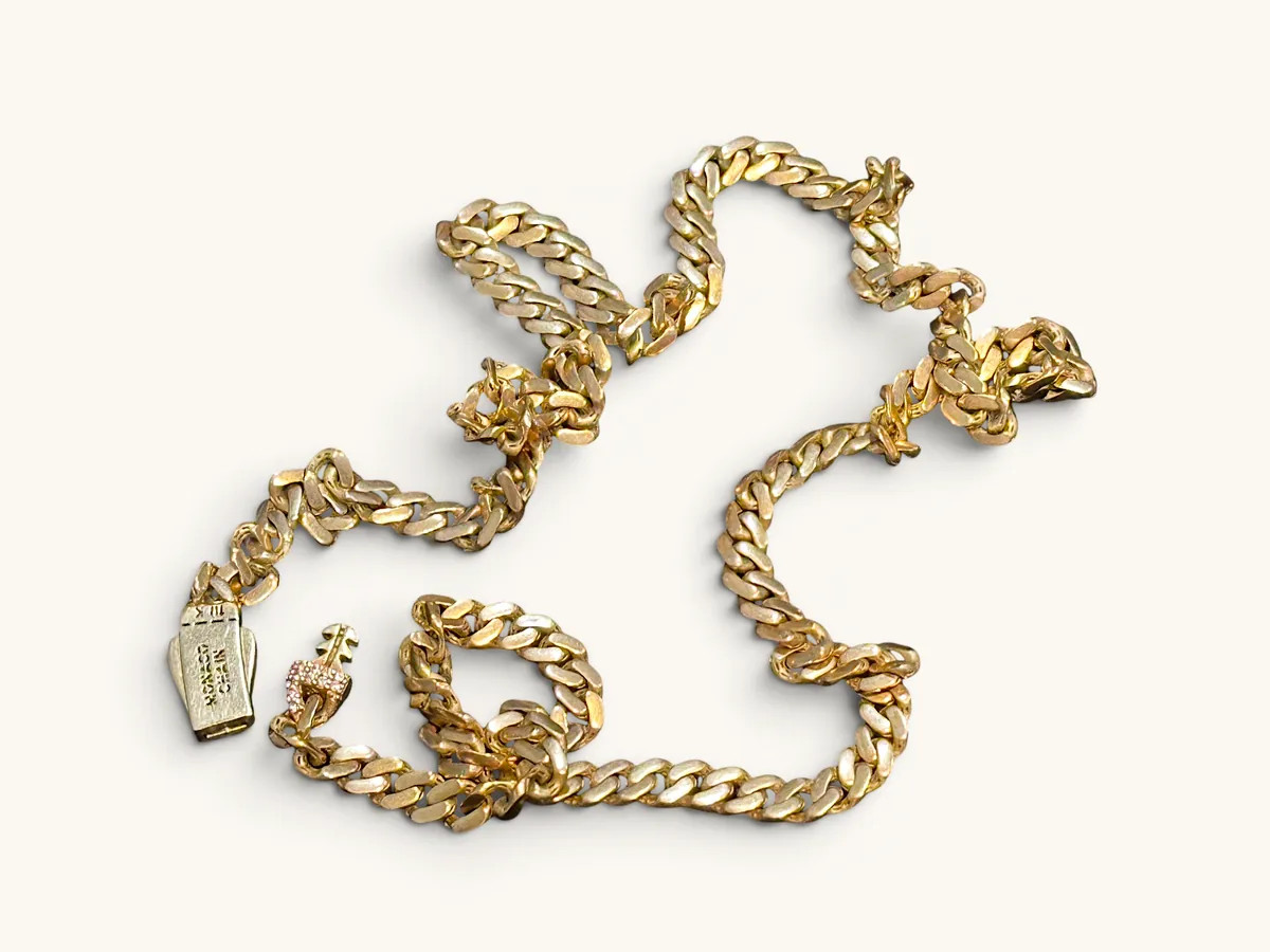 10K Gold Monaco Cuban Link Necklace