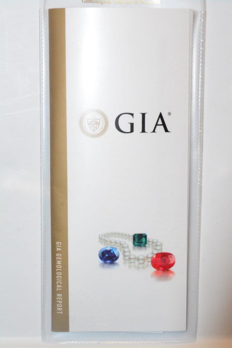 Unheated GIA Certified Yellow Sapphire 1.35 Carat Soiltaire Ring U147