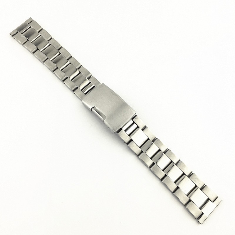 16 18 20 22 24 26mm 28mm 30mm Metal Watch Band Stainless Steel Bracelet Unisex