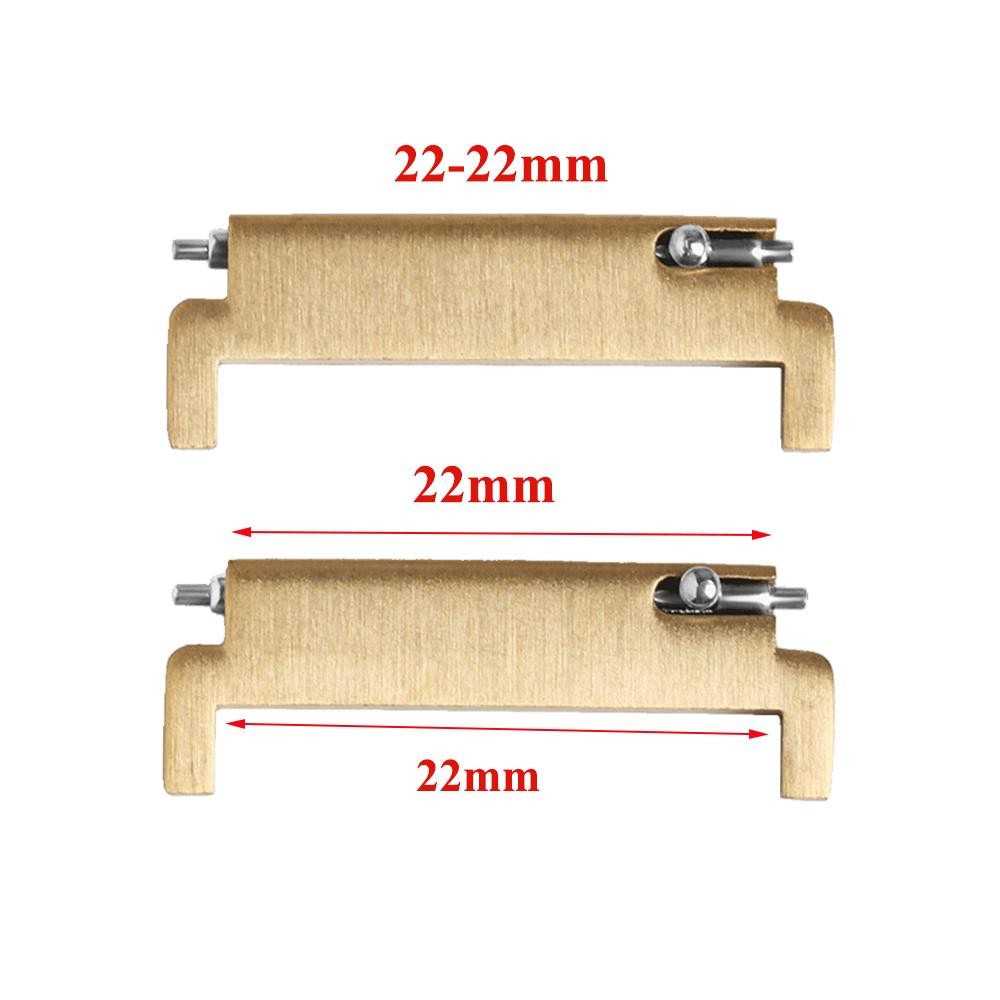 Watch Strap Adapter Pair 18mm to 20mm 22mm Quick Release Pin Connectors