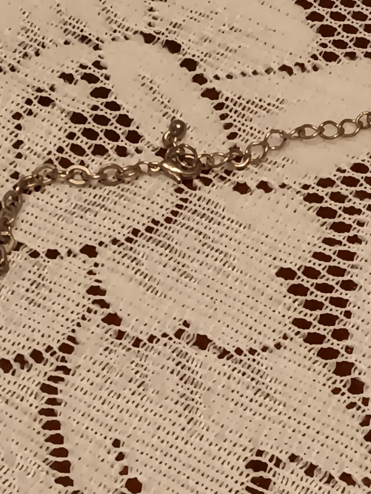 Gold & Copper Tone Round Link Chain Necklace w/ Round Charm Pendant – Lobster