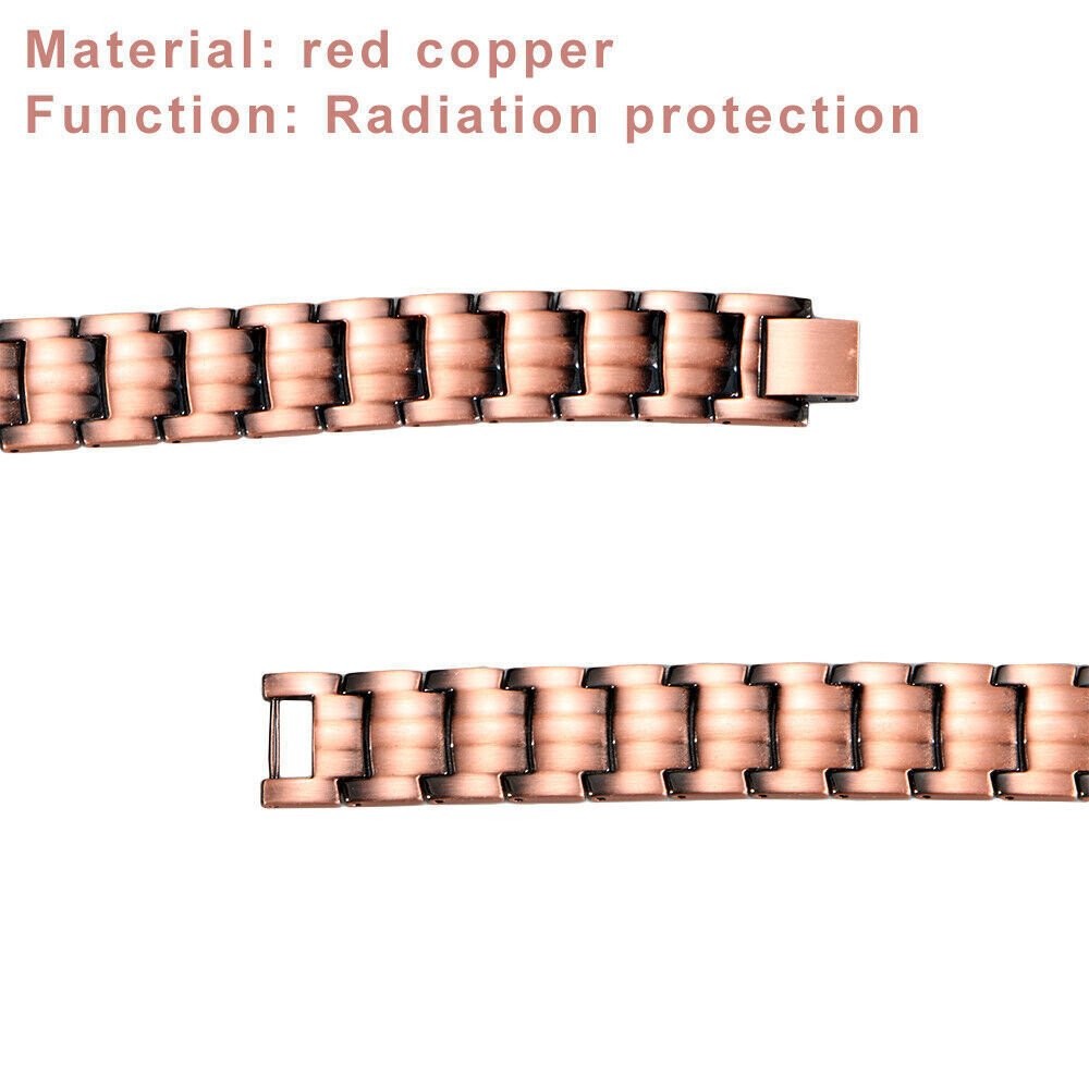 Arthritis Therapy Pure Copper Magnetic Bracelet Weight Loss Bangles Health Care