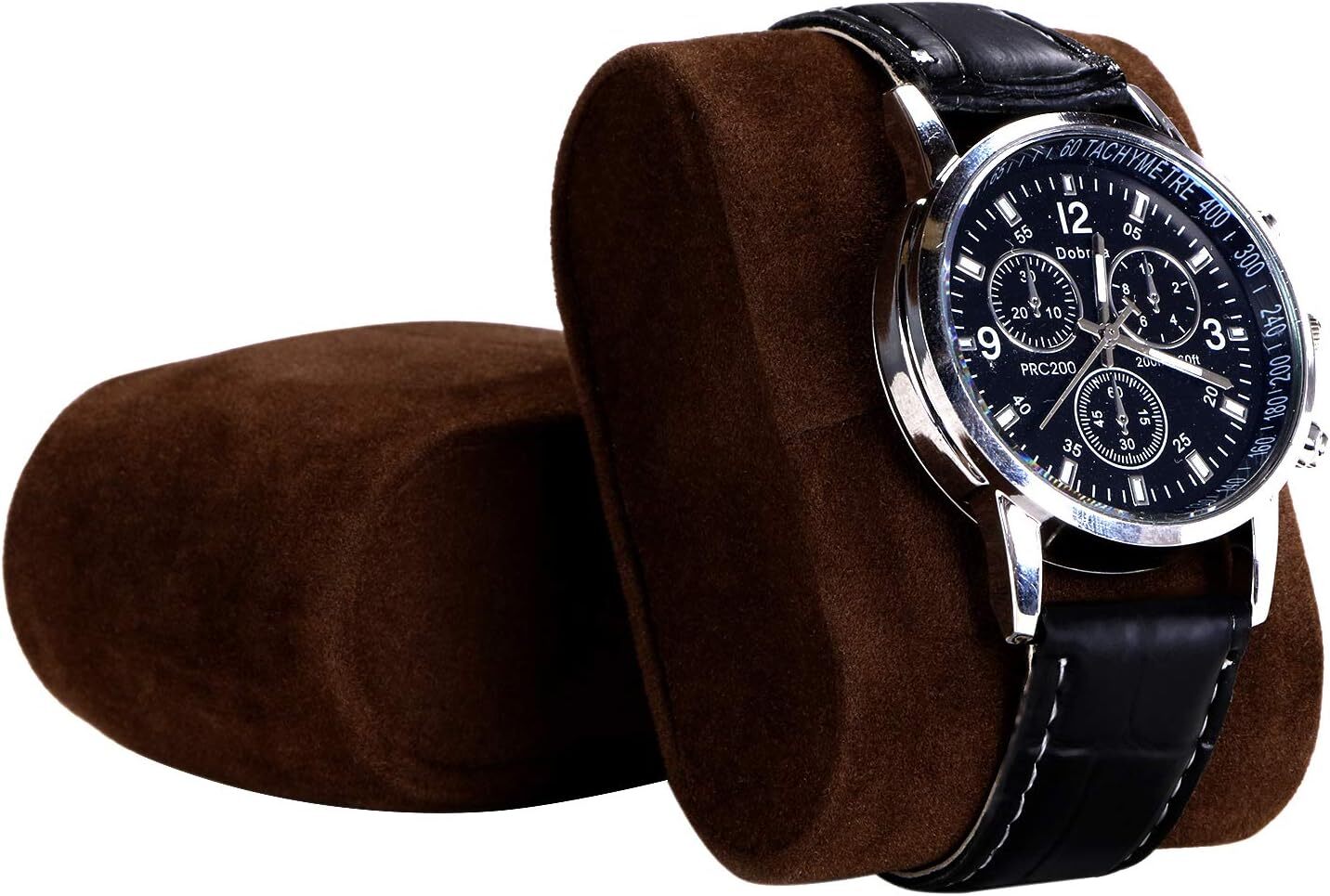 BEWISHOME Watch Box for Men Luxury Watch Organizer Faux Leather Watch Case with