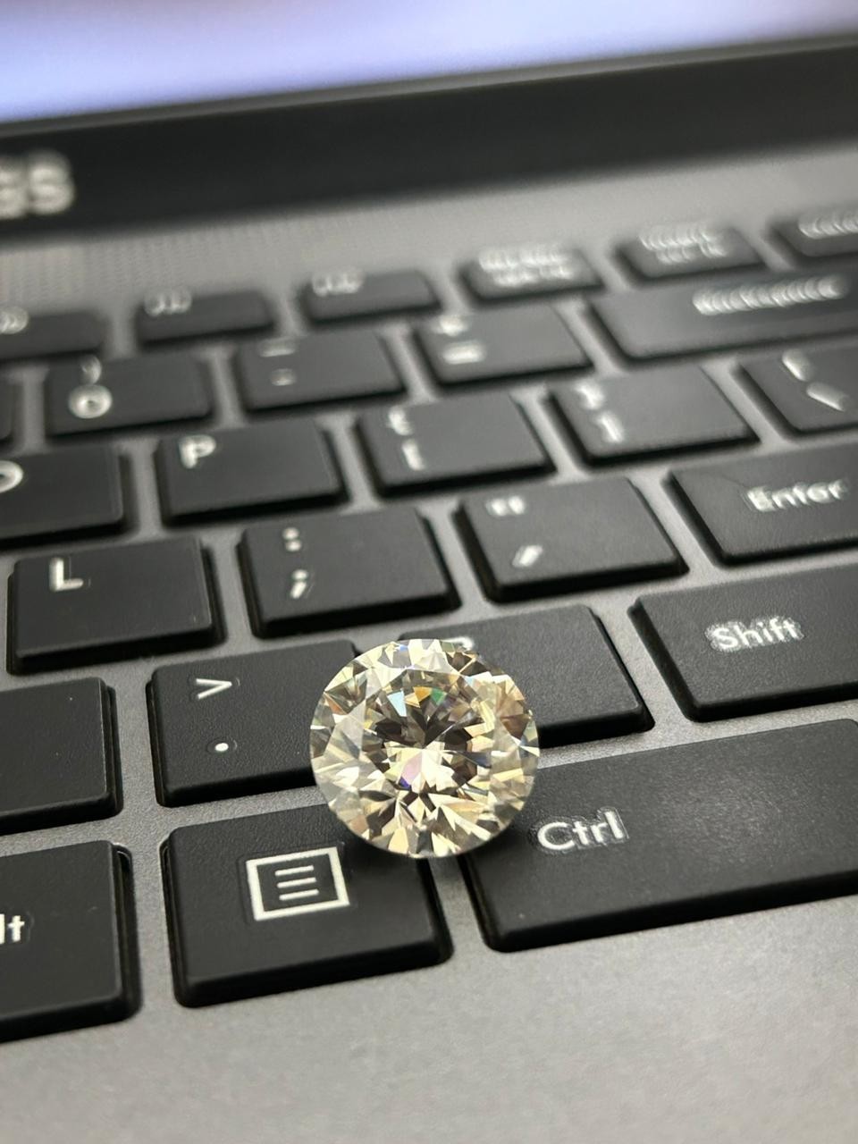Round Brilliant 4.04 Carat Lab Grown CVD Diamond D Color VVS1 IGI Certified