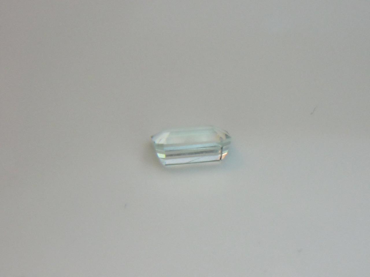 1.15CT VS STUNNING COLLECTOR GEM VERY LIGHT GREENISH BLUE BRAZILIAN AMBLYGONITE