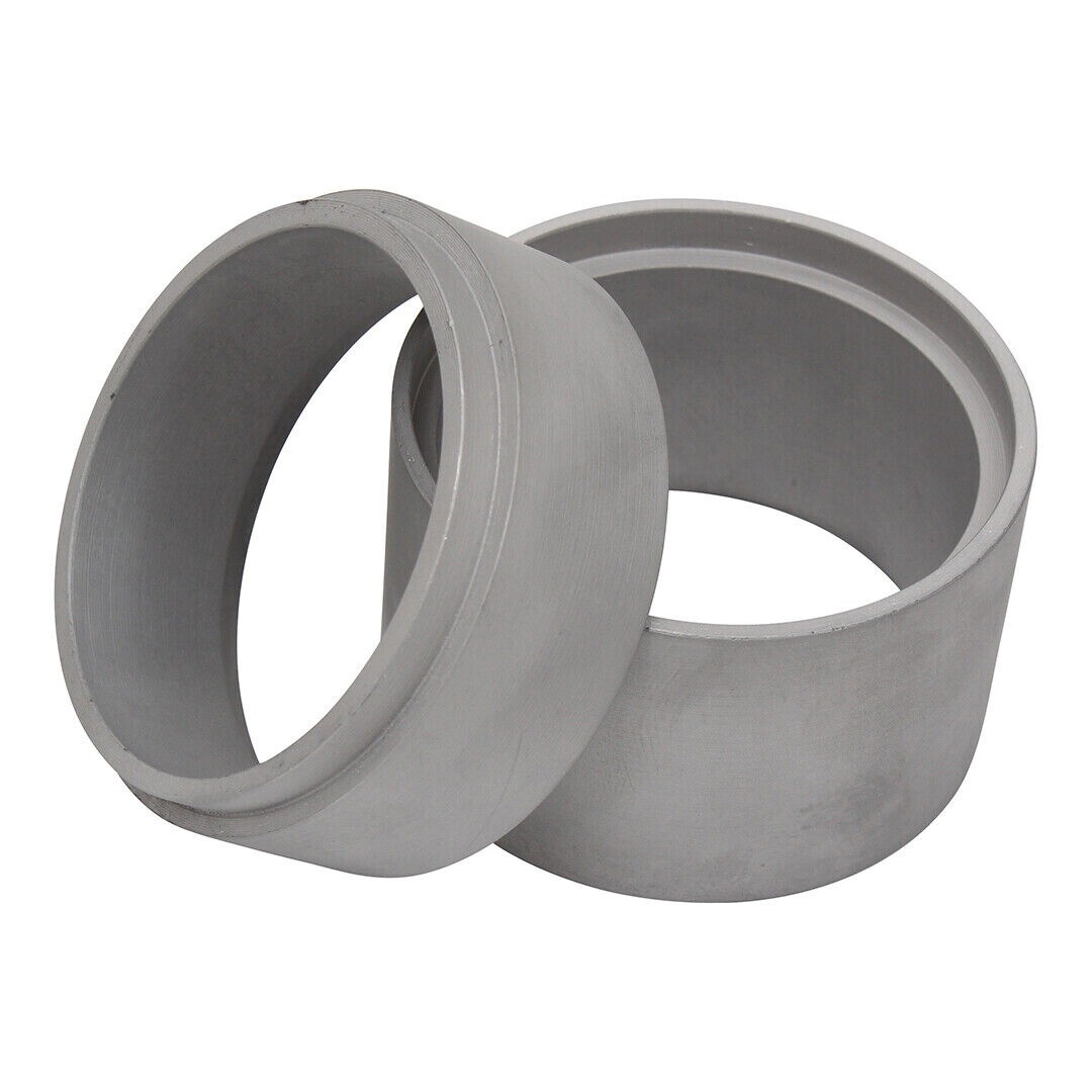 60mm Aluminum 2 Part Mold Rings With Delft Clay Peterobond Sand Casting
