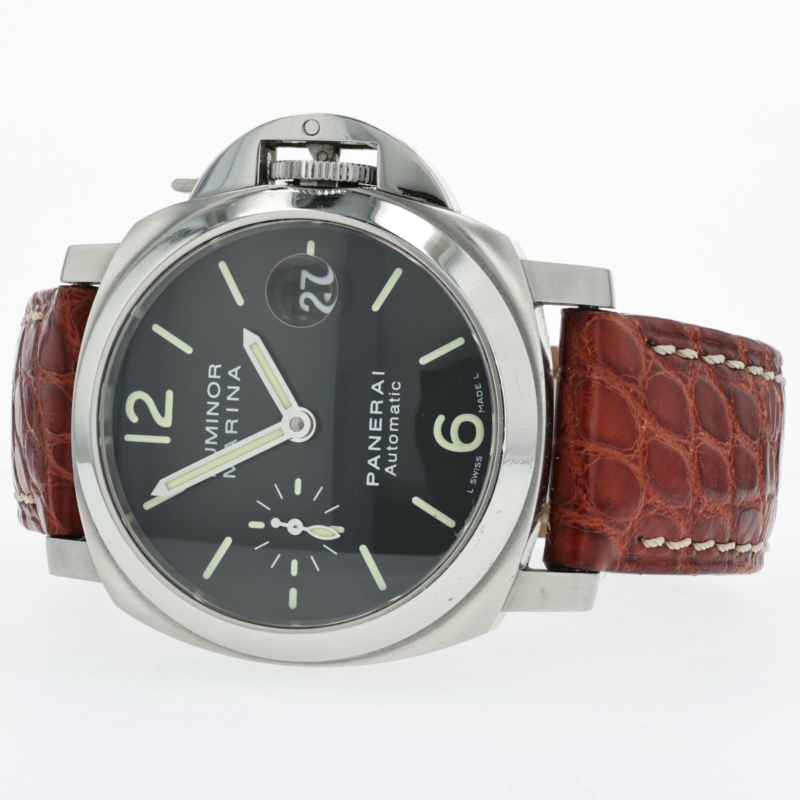 Panerai Luminor Marina Automatic Black Dial Stainless Steel 40mm PAM00048