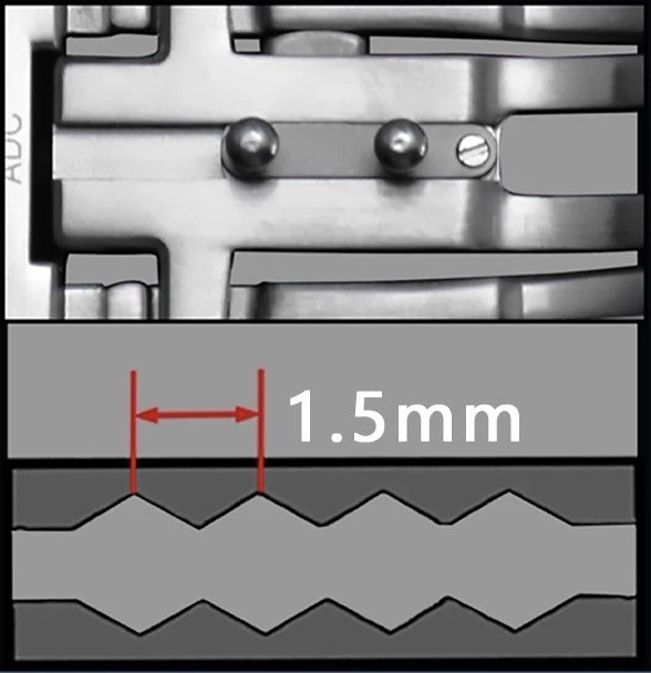 18mm Stainless Steel Watch Deployment Clasp Buckle With Fine Micro Adjustments