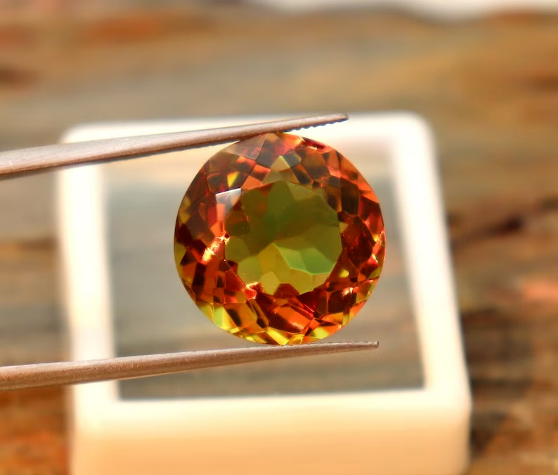 7.70 Ct Round Cut Natural Alexandrite Superb EGL Certified Loose Gemstone AAA