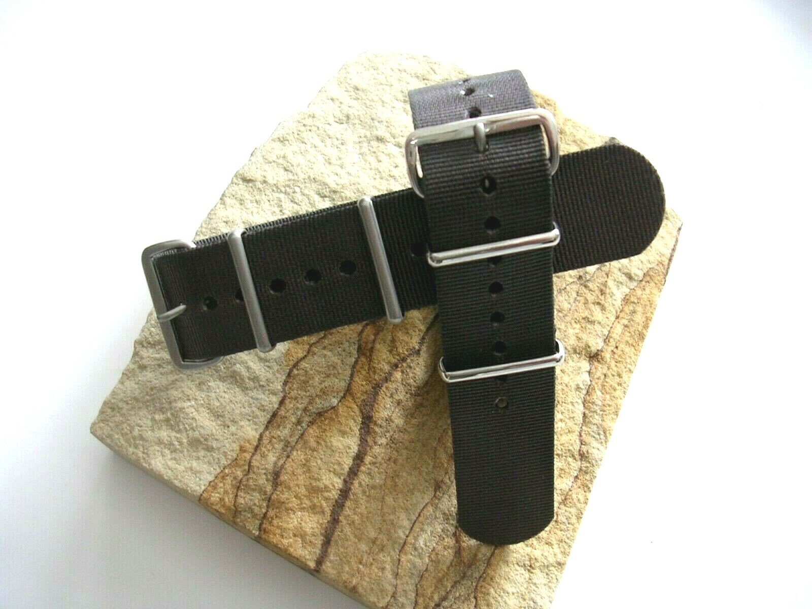 Brown NATO G10 strap Ballistic nylon military Mil Spec MoD watch band USA ships