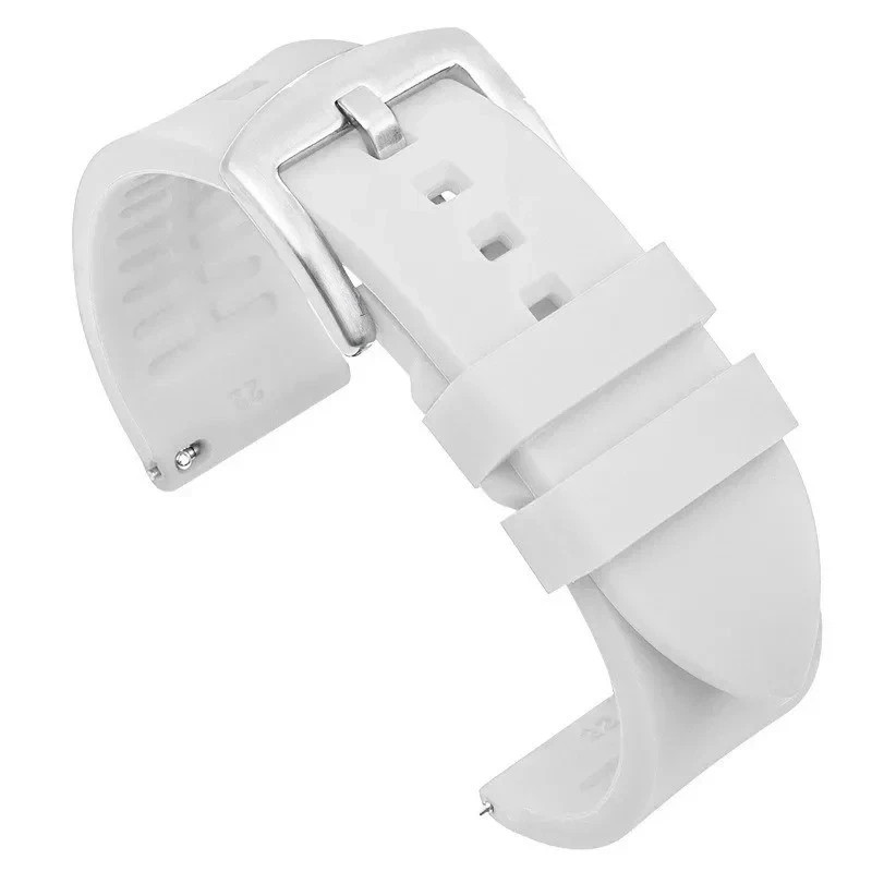 18mm 20mm 22mm Soft Silicone Watch Band Divers Replacement Strap Quick Release