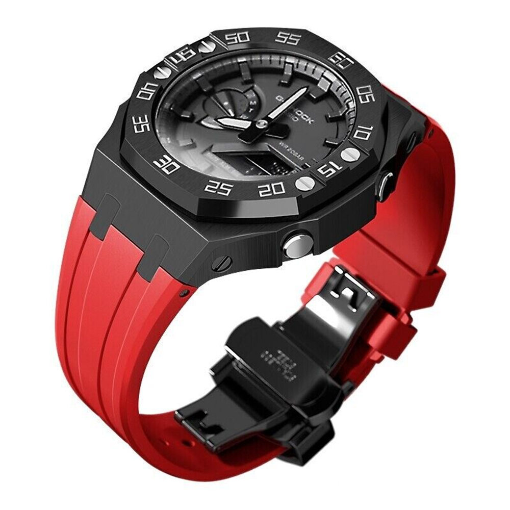 Dial Bezel AP Mod Kit Metal Refit Case Band Strap Cover for G-Shock GA-2100/2110