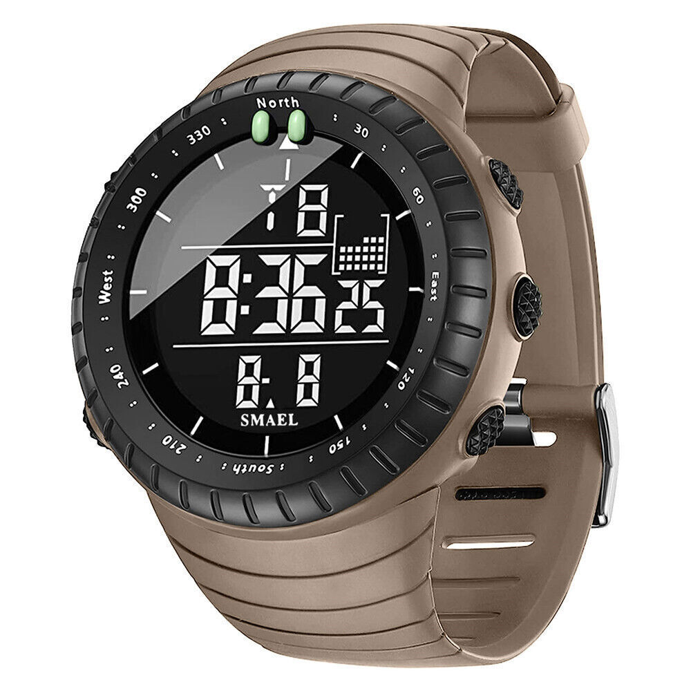 SMAEL Watch Men Digital Watches Student Boy Countdown Watch Military Wristwatch