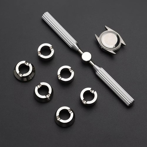 Watch Back Case Opener Tool for Rolex Tudor Repair Screw Wrench Kit