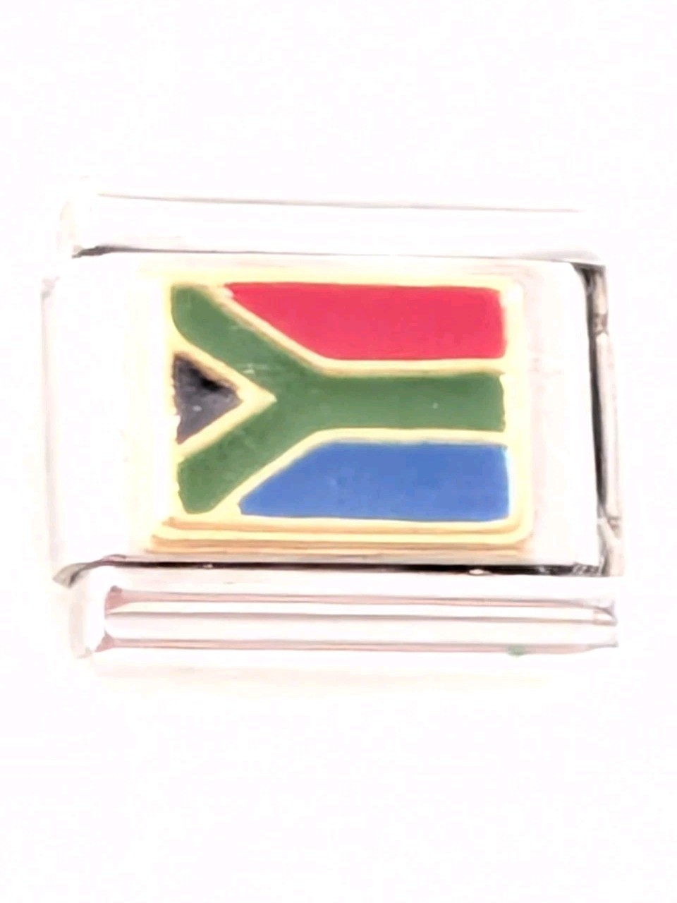 Authentic Zoppini South Africa African Flag Italian Charm Classic 9mm B132
